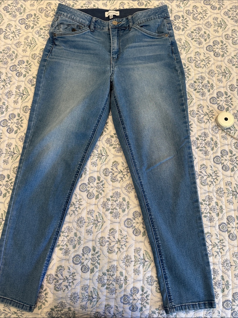 Gibson Latimer Medium Wash Blue Skinny Jeans